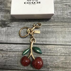 Coach Cherry Bag Charm